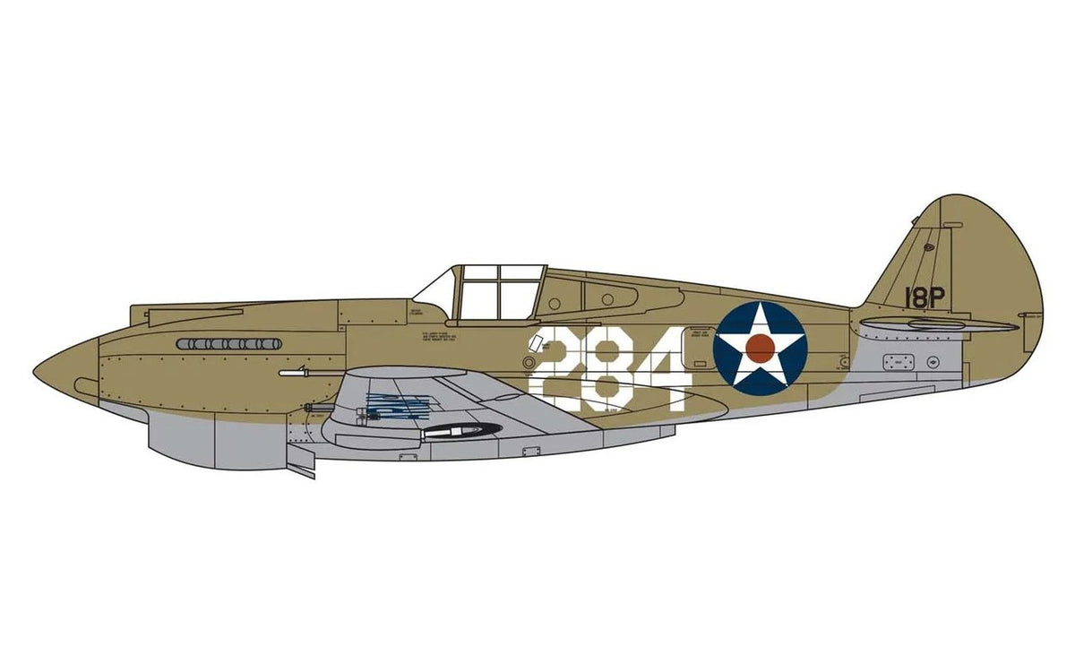Airfix 1/72 Curtiss P-40B Warhawk (A01003B)