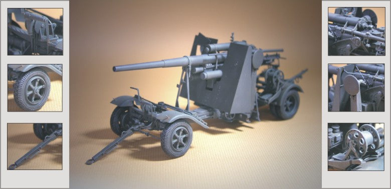 AFV Club 1/35 German 8.8 cm FLAK 18 Anti-Aircraft Gun (AF35088)