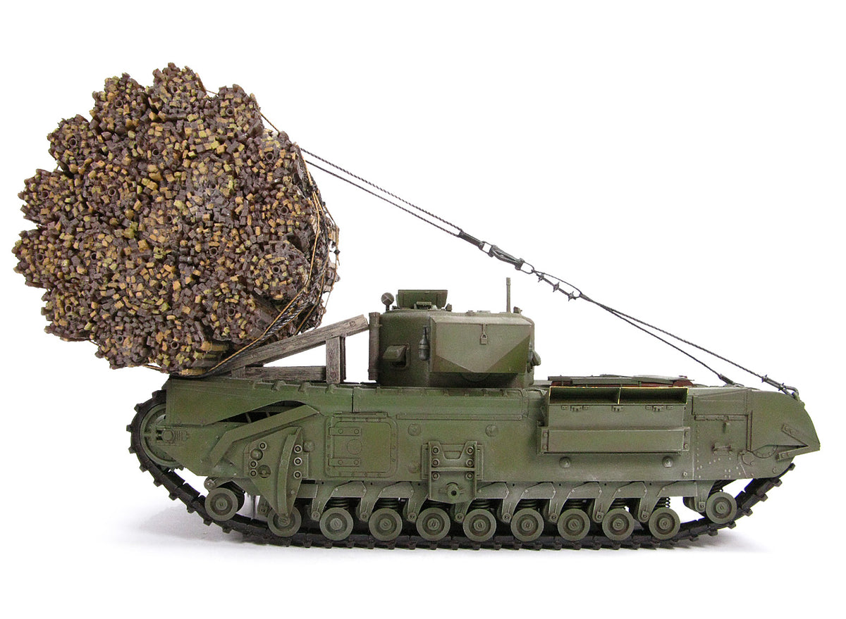 AFV Club 1/35 Churchill Mk.IV AVRE with Fascine Carrier (AF35288)