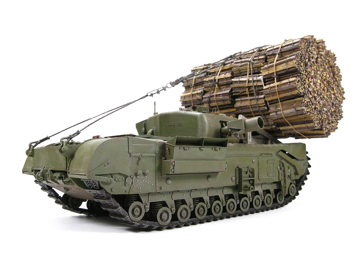 AFV Club 1/35 Churchill Mk.IV AVRE with Fascine Carrier (AF35288)