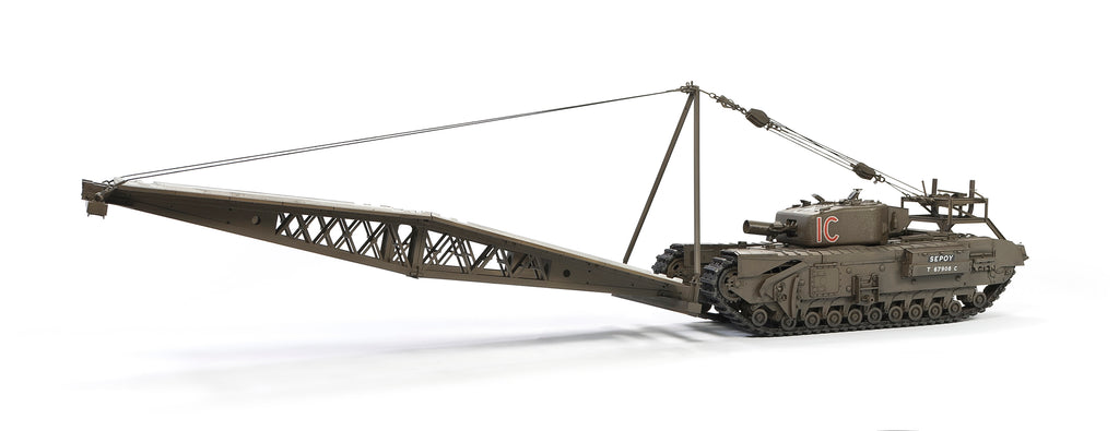 AFV Club 1/35 Churchill Mk.IV AVRE with SBG Bridge (AF35342)