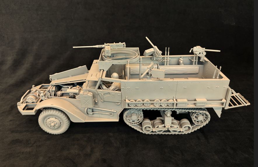 Andy's Hobby Headquarters 1/16 M3/M3A1 US Halftrack 2in1 kit (AHHQ-010)