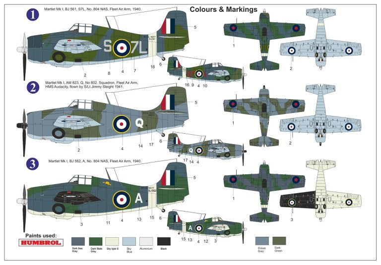 AZmodel 1/72 Grumman Martlet Mk.I (AZ 7804) — New — image 2 of 2