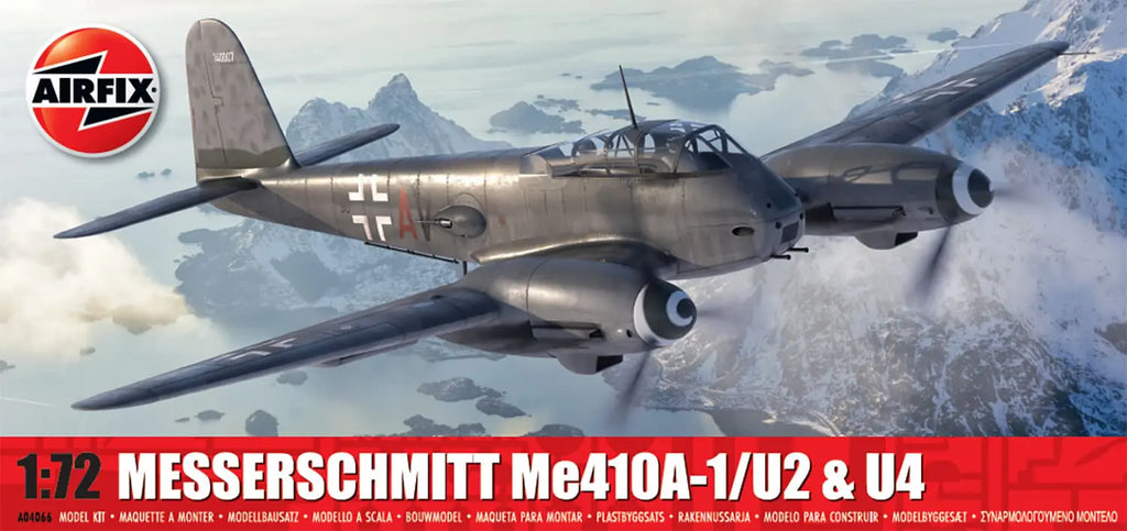 Airfix 1/72 Messerschmitt Me 410A-1/U2 & U4 (A04066) — New — image 1 of 3