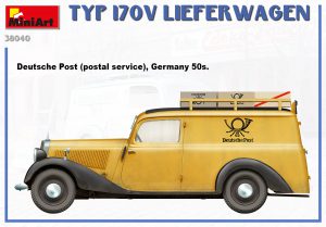 MiniArt 1/35 Typ 170V Lieferwagen (38040)