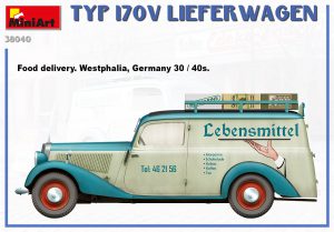 MiniArt 1/35 Typ 170V Lieferwagen (38040)