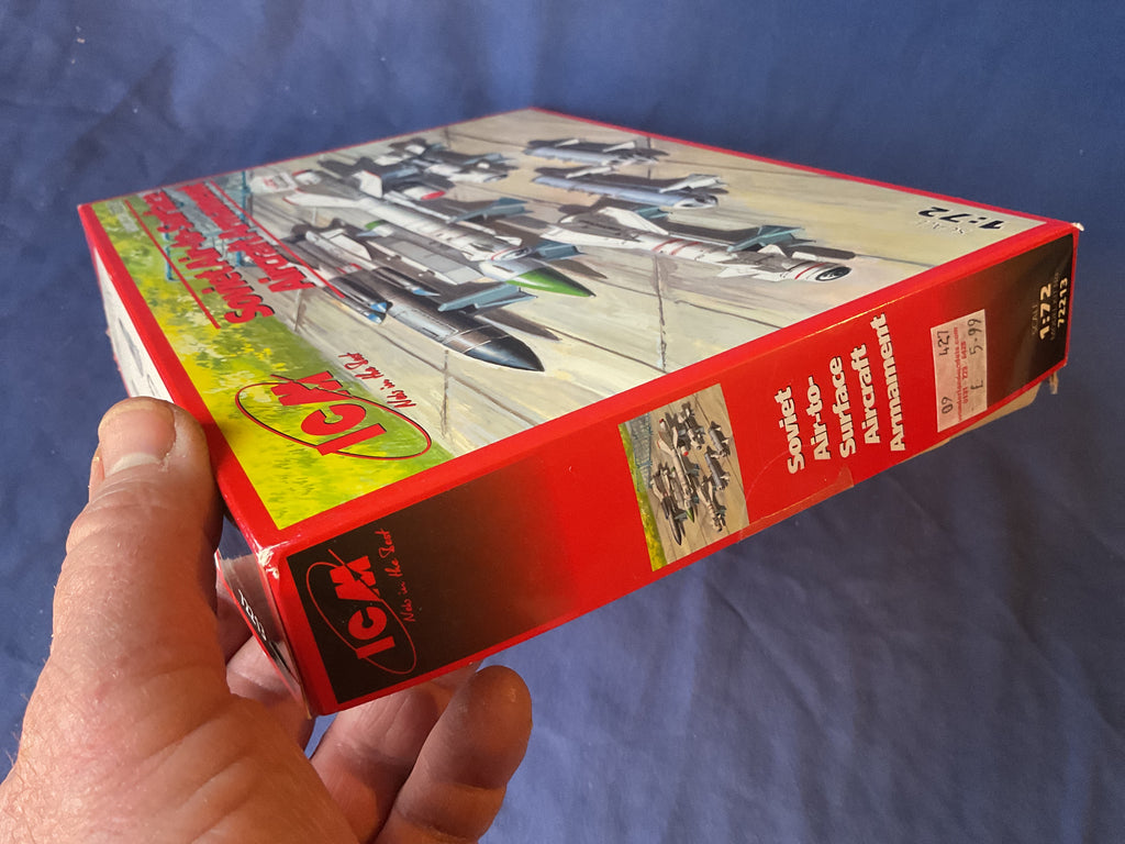 ICM 1/72 Soviet Air-to-Surface Aircraft Armament (72213)