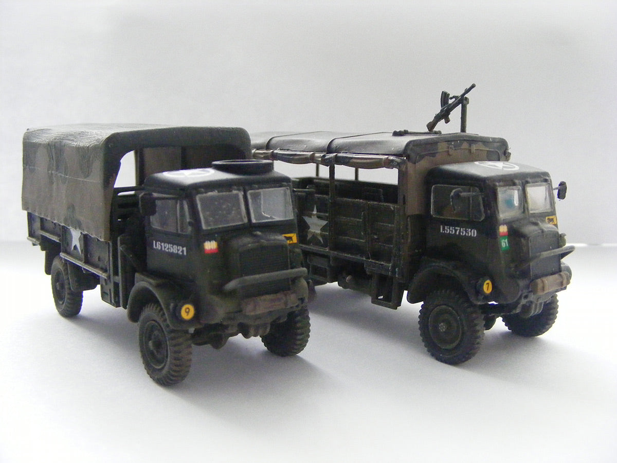 Airfix 1/76 Bedford QLT and Bedford QLD Trucks (A03306)