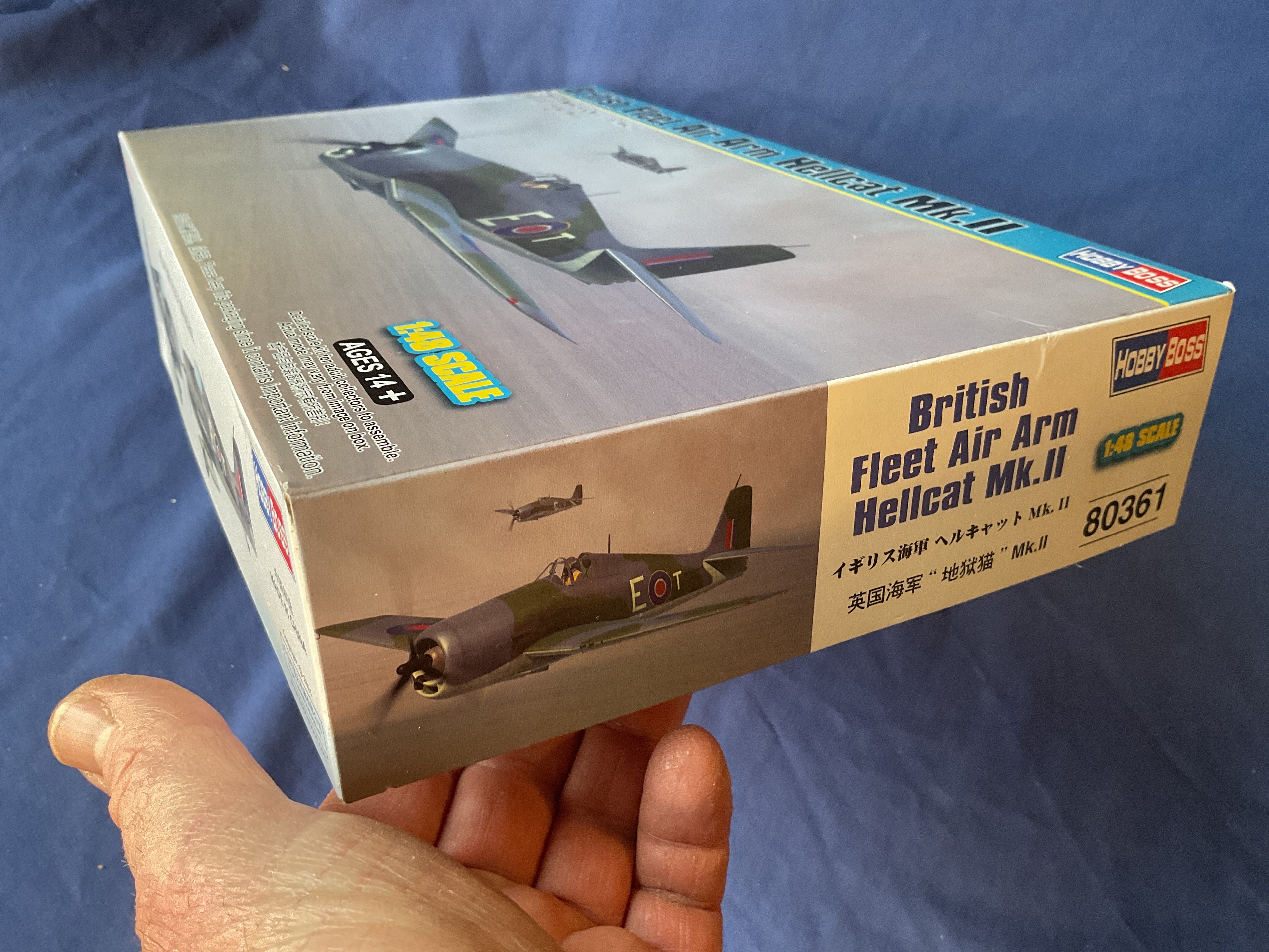 HobbyBoss 1/48 British Fleet Air Arm Hellcat Mk.II (80361)