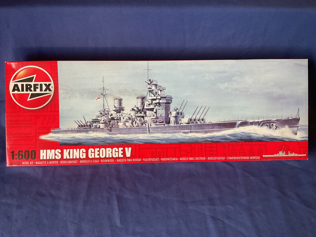 Airfix 1/600 HMS King George V (A06205)