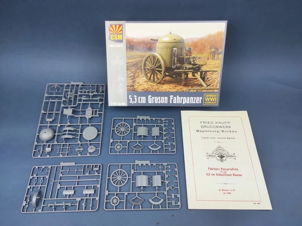 Copper State Models (CSM) 1/35 5,7cm Gruson Fahrpanzer (CSM35011)