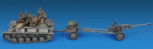 MiniArt 1/35 German artillery tractor T-70(r) & 7,62cm FK 288(r) w/CREW (35039)