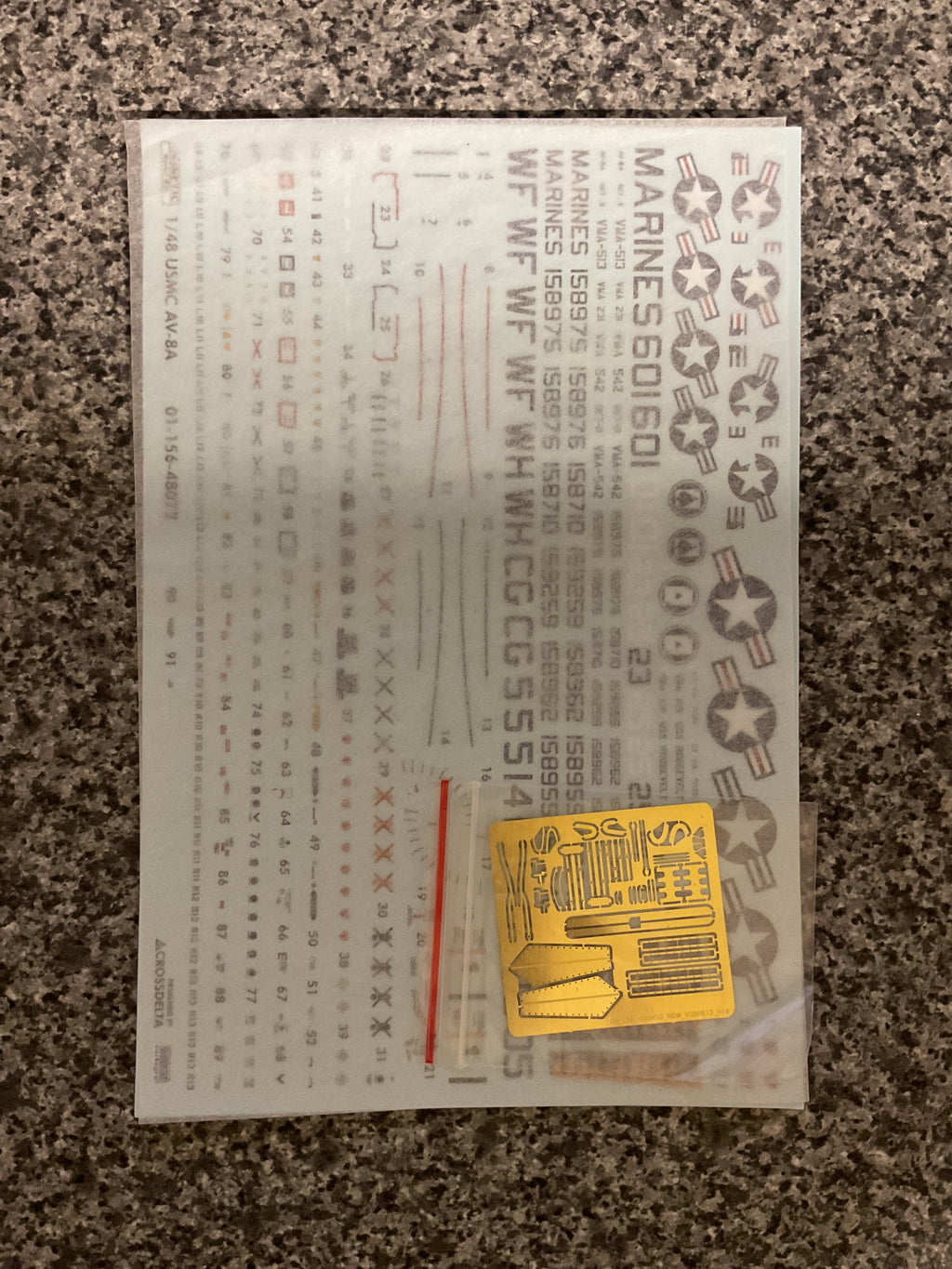 Kinetic 1/48  AV-8A Harrier USMC (K48072)