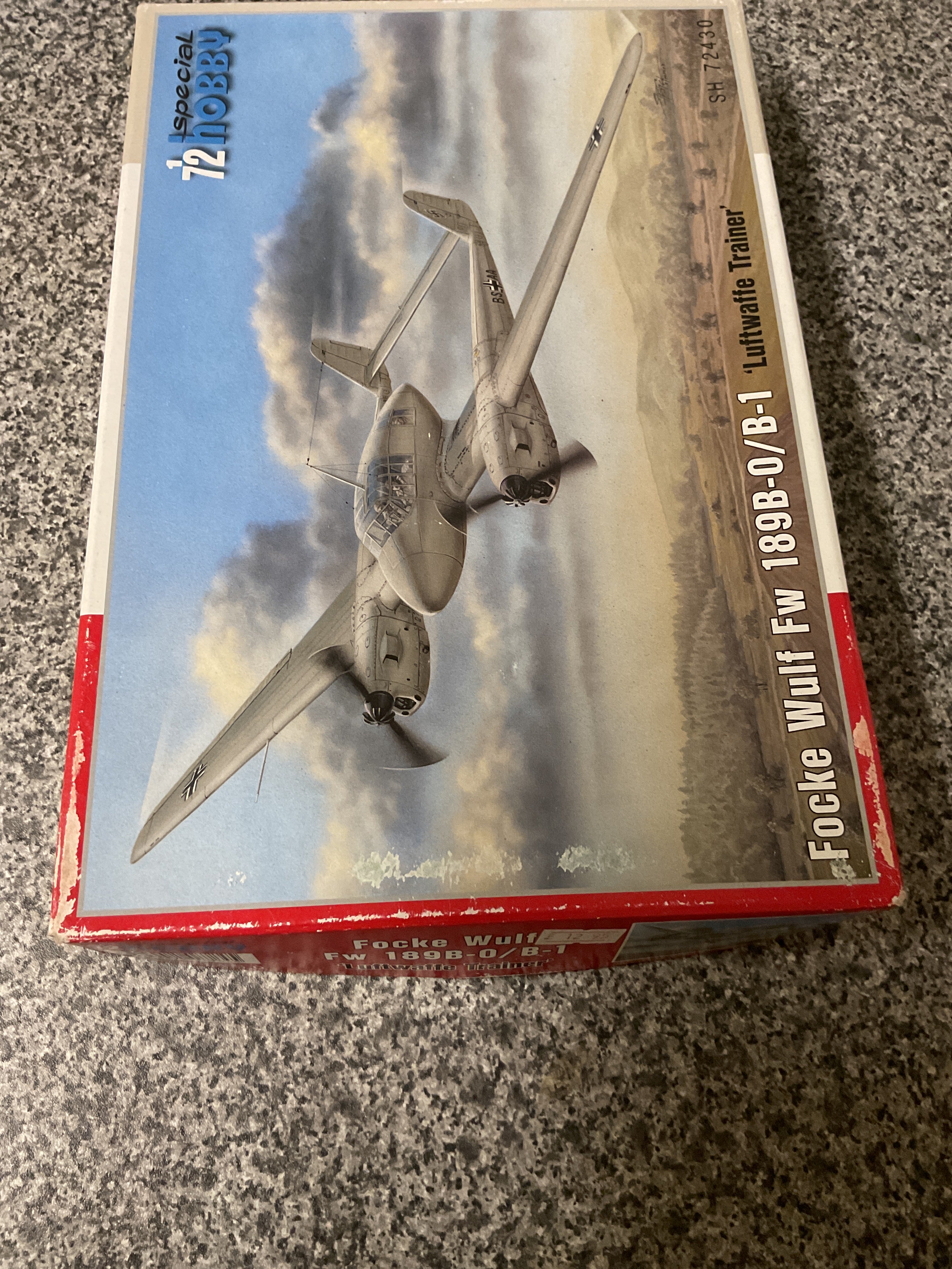 Special Hobby 1/72 Focke Wulf Fw 189B-0/B-1 'Luftwaffe Trainer' (SH 72430)