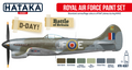 Hataka Red Line Acrylic Paint Set of 6 Royal Air Force (HTK-AS07)