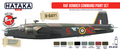 Hataka Red Line Acrylic Paint Set of 8 RAF Bomber Command (HTK-AS102)