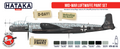 Hataka Red Line Acrylic Paint Set of 8 Mid-War Luftwaffe (HTK-AS110)