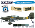 Hataka Blue Line Acrylic Paint Set of 4 Early Luftwaffe (HTK-BS02)
