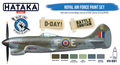 Hataka Blue Line Acrylic Paint Set of 6 Royal Air Force (HTK-BS07)
