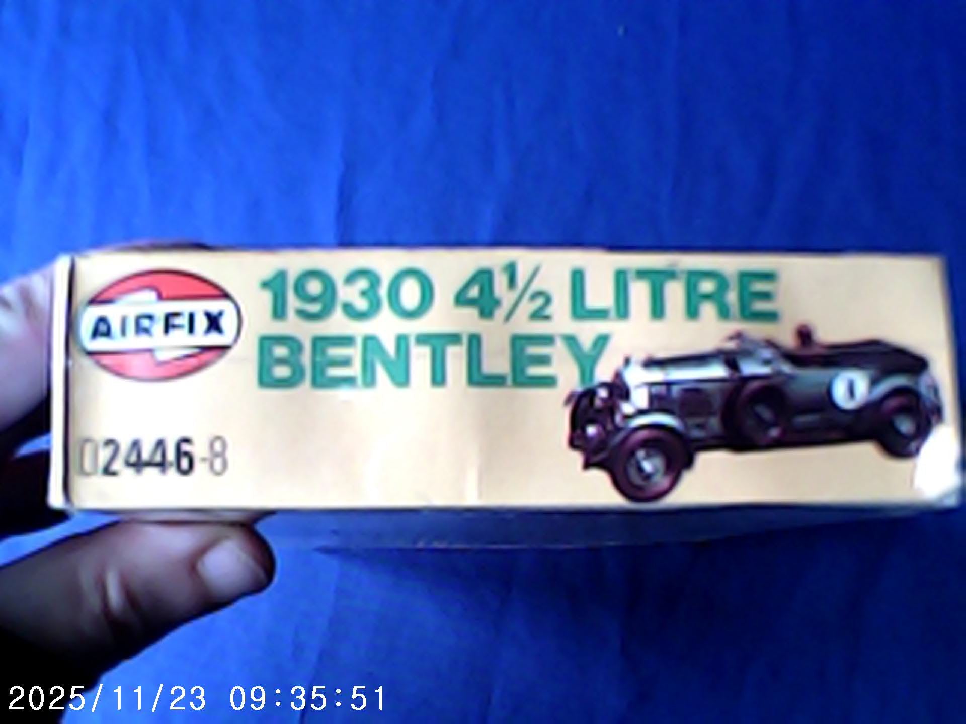 Airfix 1/32 1930 4 1/2 Litre Bentley (Sealed) (02446-8)