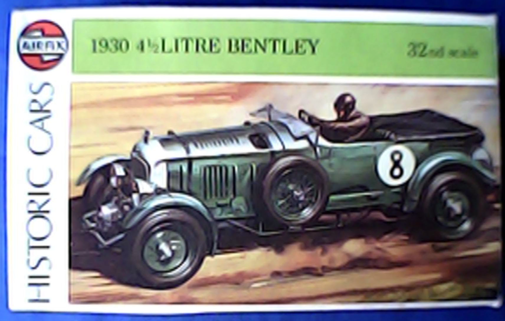 Airfix 1/32 Historic Cars 1930 4 1/2 Litre Bentley (02446-8)