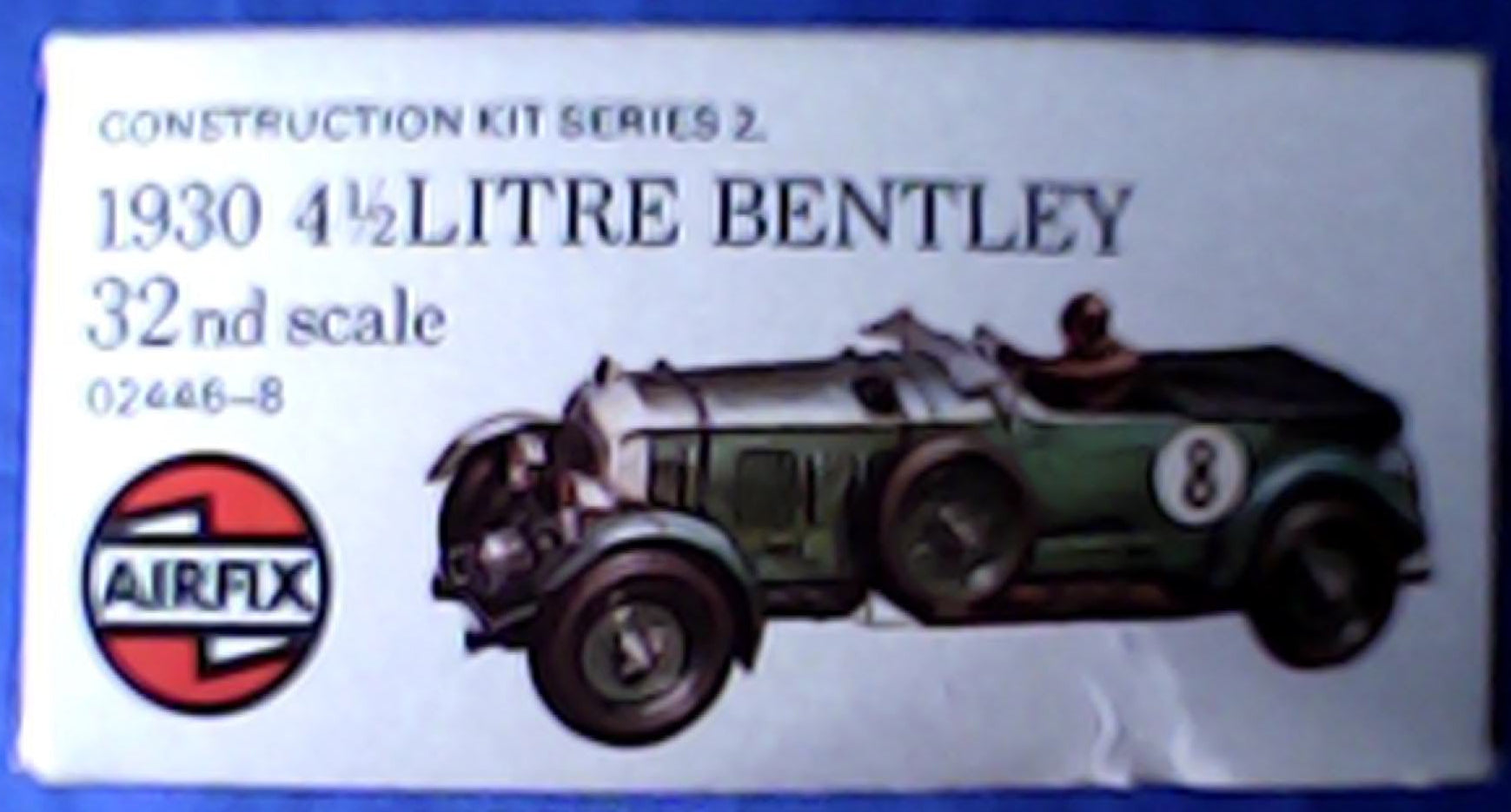 Airfix 1/32 Historic Cars 1930 4 1/2 Litre Bentley (02446-8)