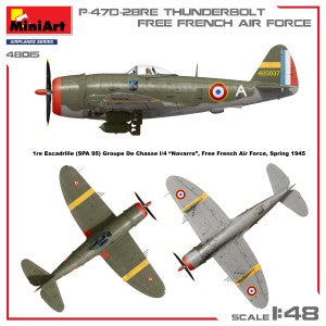 MiniArt 1/48 P-47D-28RE Thunderbolt (48015)