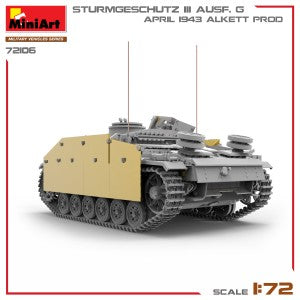 MiniArt 1/72 StuG III Ausf. G April 1943 Alkett Prod. (72106)