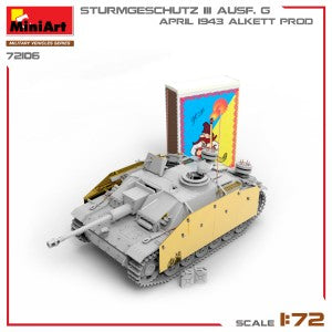 MiniArt 1/72 StuG III Ausf. G April 1943 Alkett Prod. (72106)