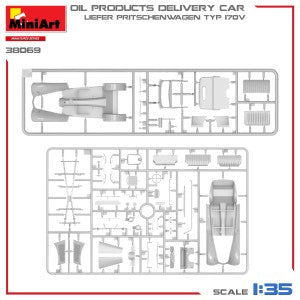 MiniArt 1/35 Liefer Pritschenwagen Typ 170V Oil Products Delivery Car (38069)