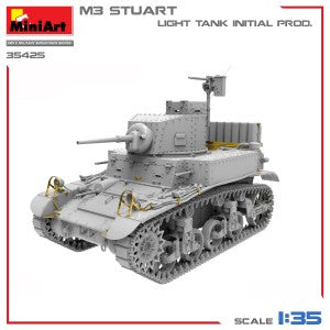 MiniArt 1/35 M3 Stuart Light Tank. Initial Prod. (35425)