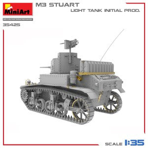 MiniArt 1/35 M3 Stuart Light Tank. Initial Prod. (35425)