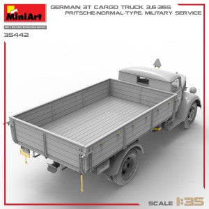 MiniArt 1/35 German 3t Cargo Truck 3,6-36S. Pritsche-Normal-Type. Military Service (35442)