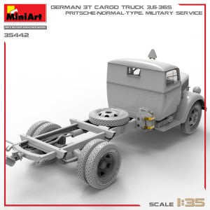 MiniArt 1/35 German 3t Cargo Truck 3,6-36S. Pritsche-Normal-Type. Military Service (35442)