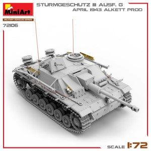 MiniArt 1/72 StuG III Ausf. G April 1943 Alkett Prod. (72106)