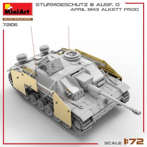 MiniArt 1/72 StuG III Ausf. G April 1943 Alkett Prod. (72106)