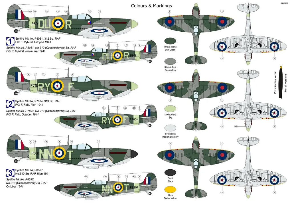KP MODELS 1/72 Supermarine Spitfire Mk.IIa "Far from the Home" (KPM0304)