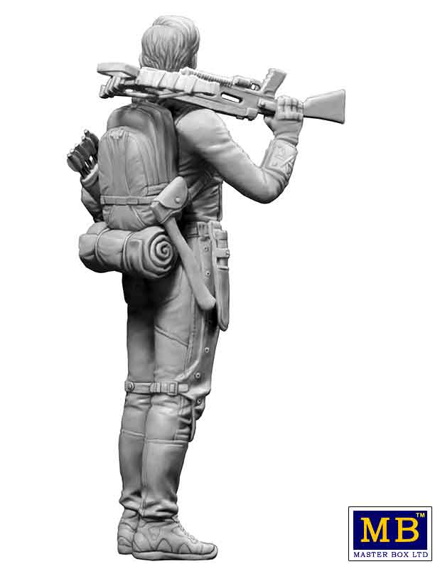 Master Box Ltd 1/24 Pоst-apocalyptic series. The Last Bridge. Kit No. 1. Sabrina (MB24073)