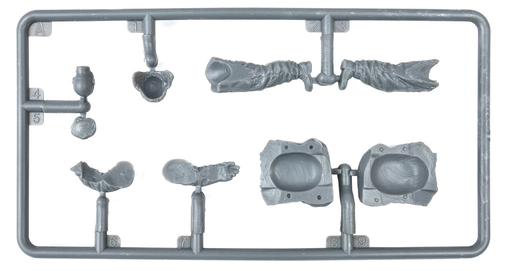 MiniArt 1/35 German Tank Crew Kharkov 1943 (Resin Heads) (35354)