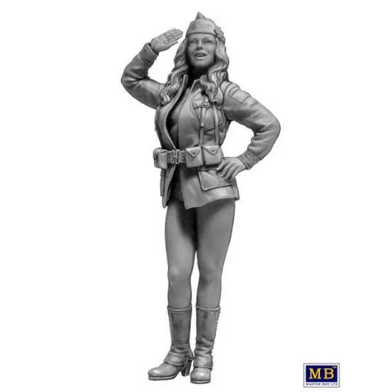 Master Box Ltd 1/24 "All the Way!" Pin-Up series Kit No. 7 (MB24087)