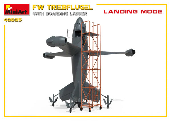 MiniArt 1/35 FW Triebflügel with Boarding Ladder (40005)