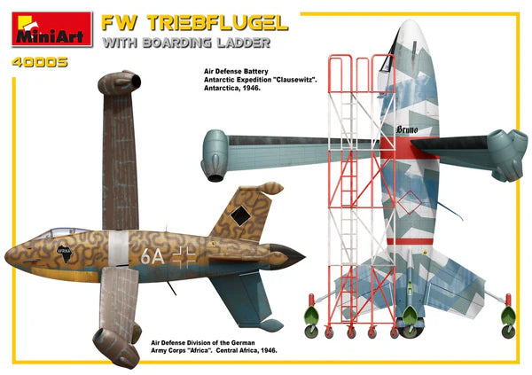 MiniArt 1/35 FW Triebflügel with Boarding Ladder (40005)