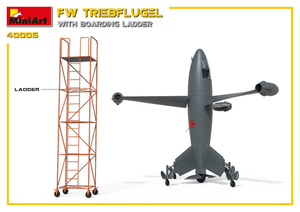 MiniArt 1/35 FW Triebflügel with Boarding Ladder (40005)