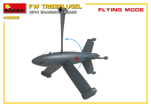 MiniArt 1/35 FW Triebflügel with Boarding Ladder (40005)