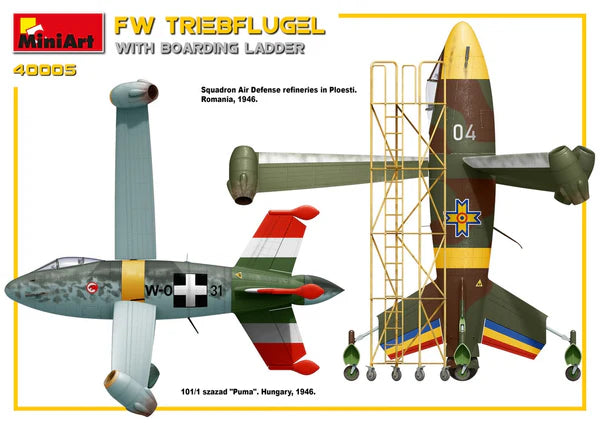 MiniArt 1/35 FW Triebflügel with Boarding Ladder (40005)