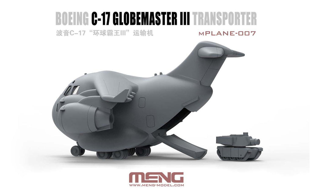 Meng 1/Egg Boeing C-17 Globemaster III Transporter (mPLANE-007)