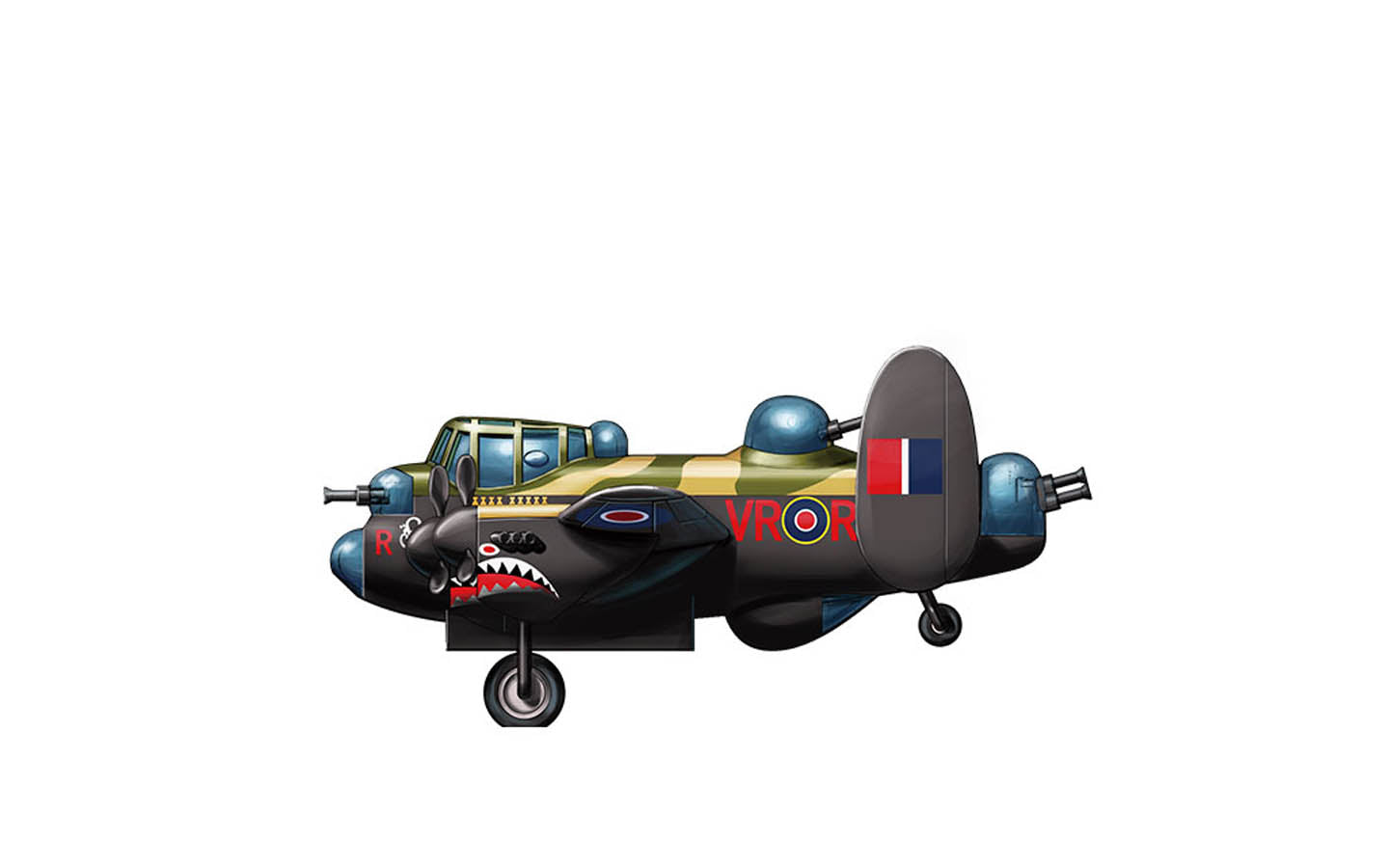 Meng 1/Egg Lancaster Bomber (mPLANE-002)