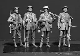 Master Box 1/35 British Infantry Somme Battle period, 1916 (MB35146)