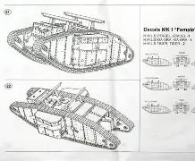 Master Box Ltd 1/72 Mark I "Female" British Tank Special Modification for the Gaza Strip (MB72004)