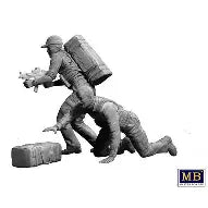 Master Box Ltd 1/24 The Heist series, Kit No. 2 The Johnson brothers (Bobby and Billy) Billy, it's getting too hot, grab the money and let's get out of here!!! (24065)